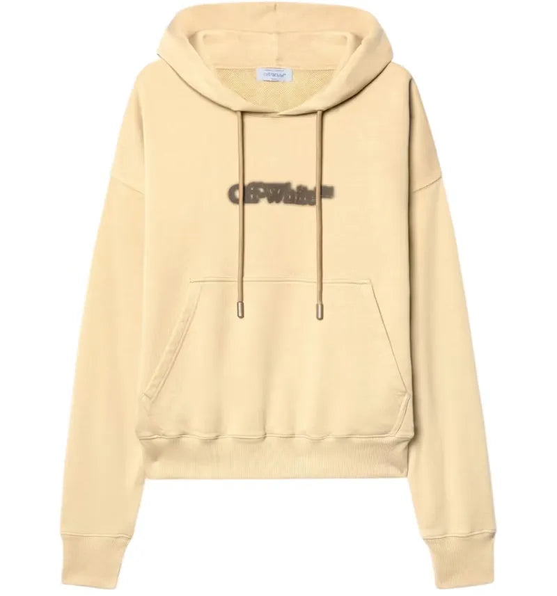OFF-WHITE Spray Arrow Skate Hoodie Neutrals - vue 360