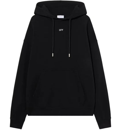 OFF-WHITE Thinkman Arrow Skate Hoodie Black/White - authentic OFF-WHITE apparel