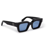 OFF-WHITE Virgil Square Sunglasses Black/Light Blue (OERI126S24PLA0011040-FR)