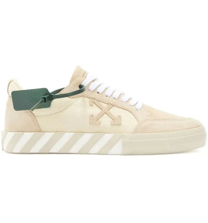 OFF-WHITE Vulc Low Beige White - authentic OFF-WHITE sneakers