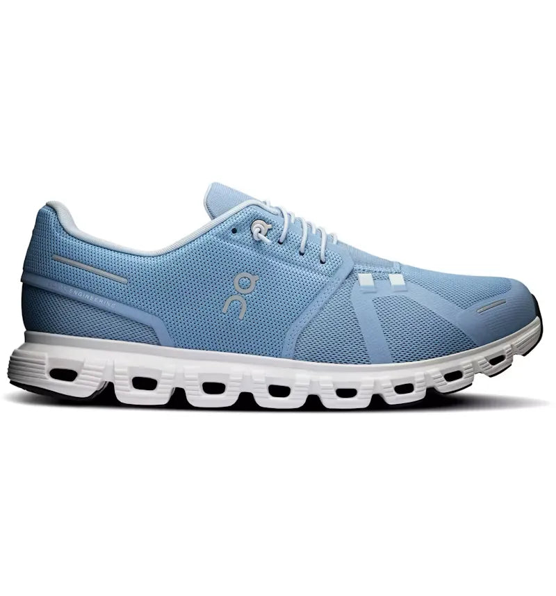 On Running Cloud 6 Chambray White (Women's) - vue 360