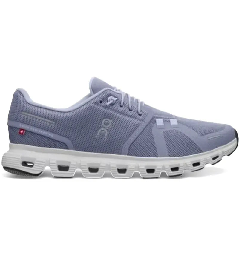On Running Cloud 6 Nimbus White (Women's) - vue 360