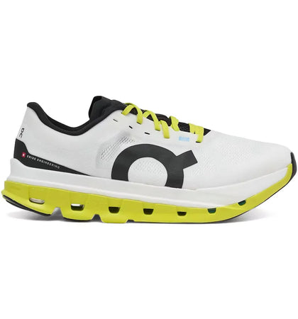 On Running Cloudflow 5 White/Lime - authentic On sneakers