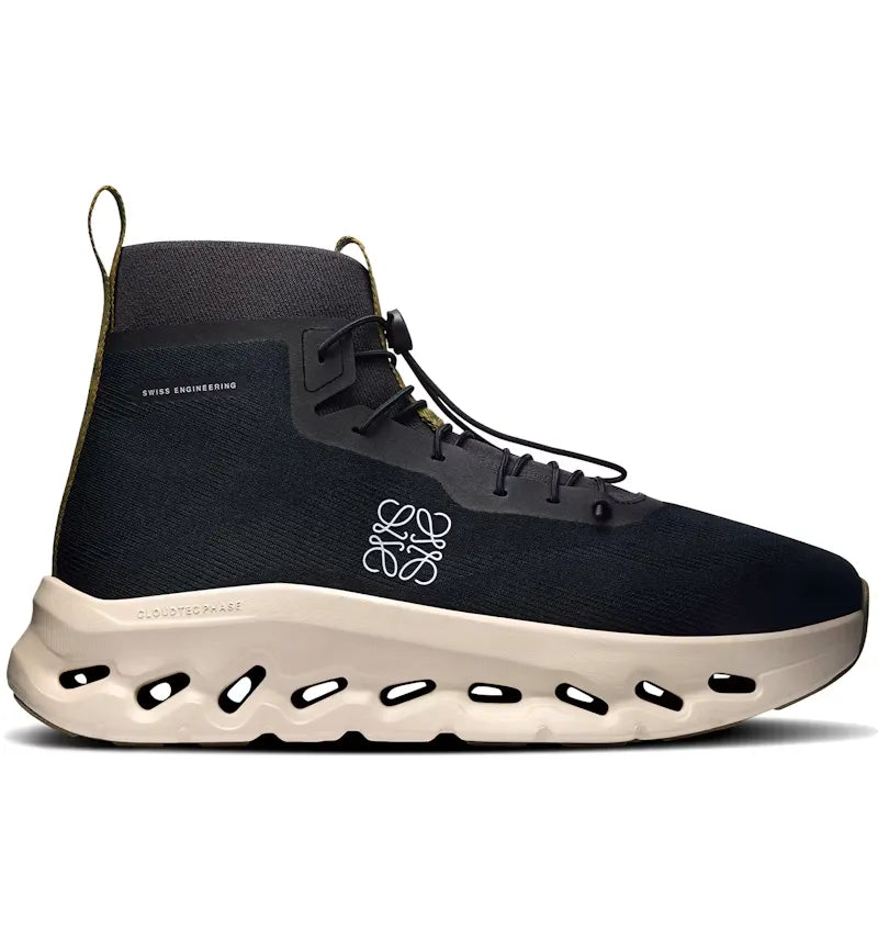 On Running Cloudtilt Hi LOEWE Black Oatmeal Olive - vue 360