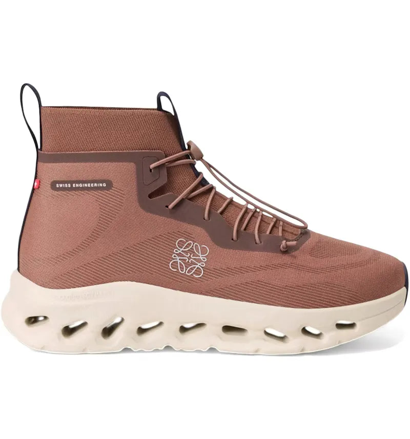On Running Cloudtilt Hi LOEWE Taupe Oatmeal Navy - vue 360