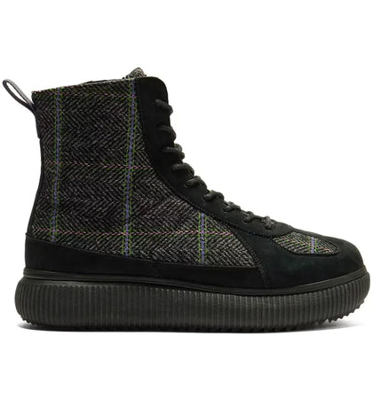 Onitsuka Tiger Delecity Boot Tweed Black - authentic Onitsuka Tiger sneakers