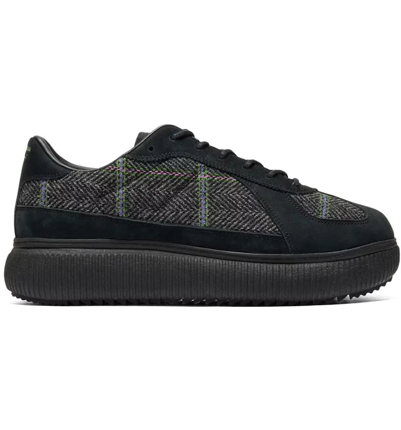 Onitsuka Tiger Delecity Tweed Black Verdigris Green - vue 360
