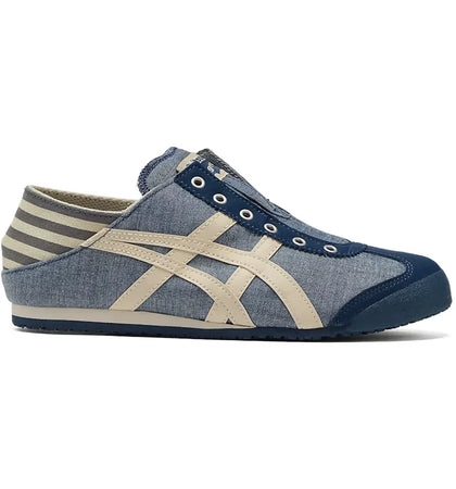 Onitsuka Tiger Mexico 66 Paraty Blue Chambray Natural - authentic ASICS sneakers