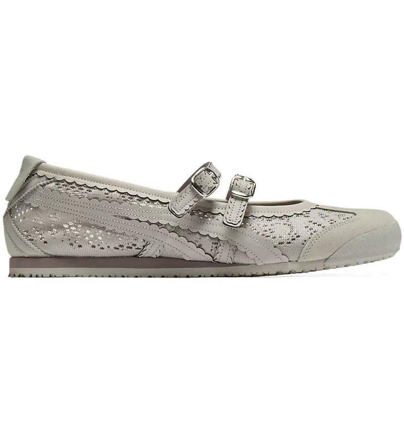 Onitsuka Tiger Mexico 66 TGRS Jacquard Mesh Oyster Grey (Women's) - vue 360