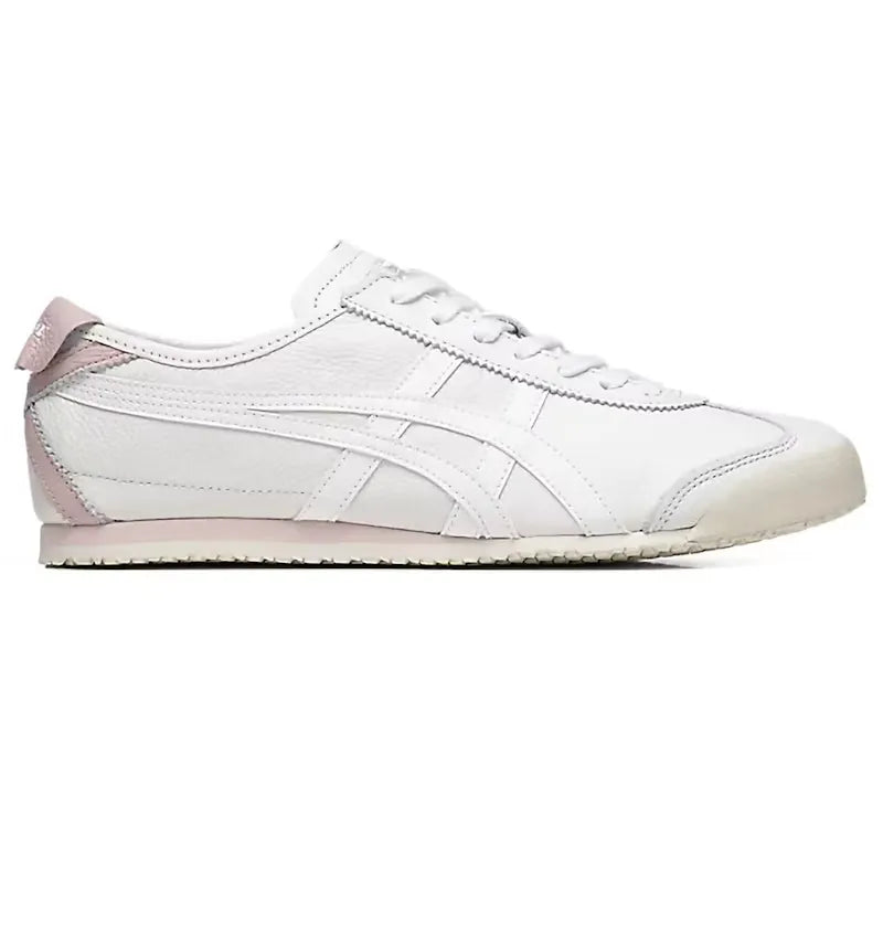 Onitsuka Tiger Mexico 66 White Dusty Pink - vue 360