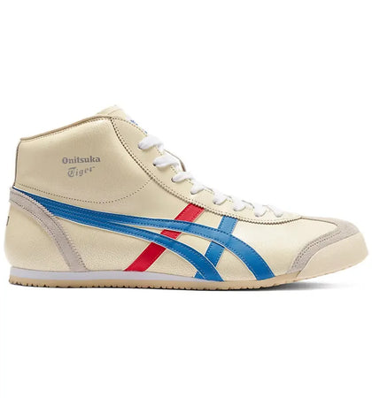 Onitsuka Tiger Mexico Mid Runner White Blue - authentic Onitsuka Tiger sneakers
