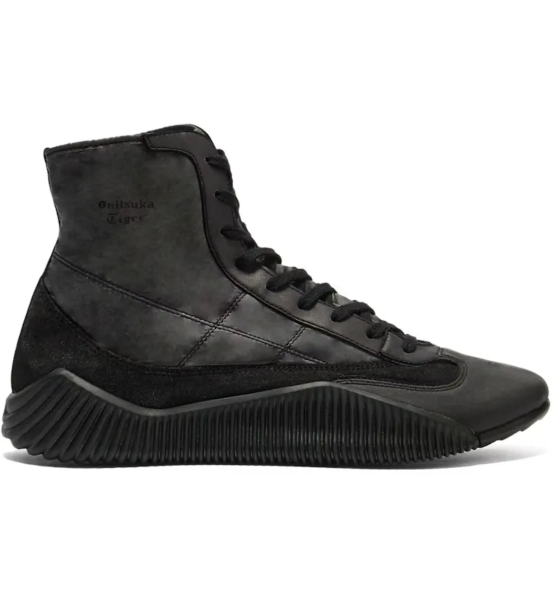 Onitsuka Tiger Wrestling A60 Nippon Made Triple Black - vue 360