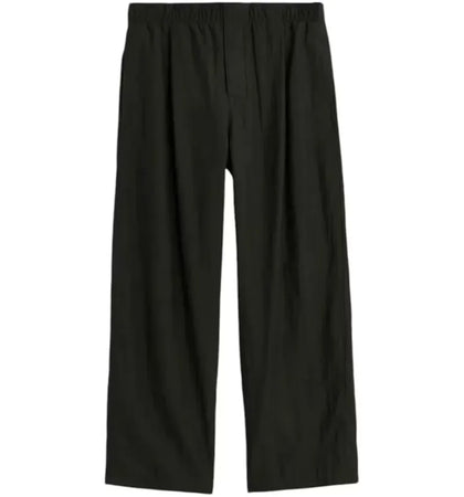 Our Legacy Leisure Trouser Soot Black Techflax - authentic Our Legacy product