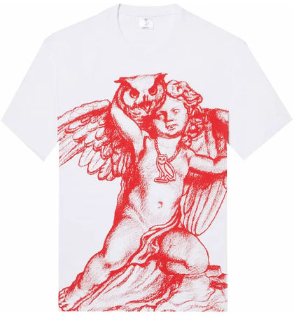 OVO Cherub Owl T-shirt White - authentic OVO apparel