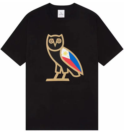 OVO Philippines OG Owl T-Shirt Black - authentic OVO apparel