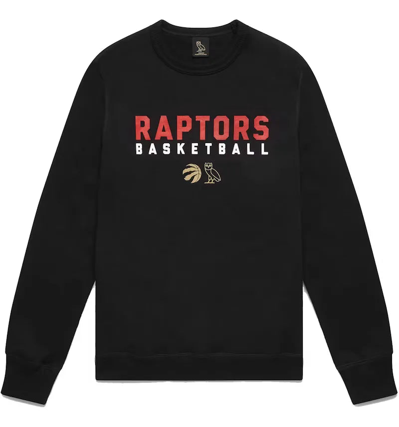 OVO x Raptors Pre-Game Crewneck Black - vue 360