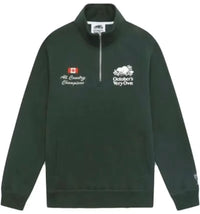 OVO x Roots Half Zip Sweatshirt Green