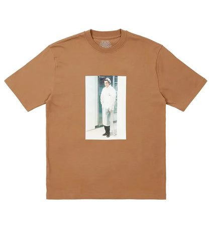 Palace American Psycho T-shirt Mocha - authentic Palace apparel