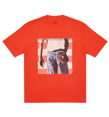 Palace Born To Bun T-shirt Red - authentic Palace apparel