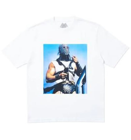 Palace Mad Maximum T-Shirt White - authentic Palace apparel