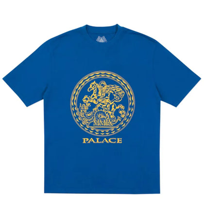 Palace Mmix T-Shirt Blue - authentic Palace apparel