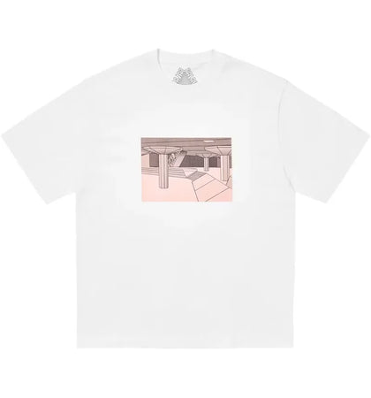 Palace Sb T-Shirt White - authentic Palace apparel