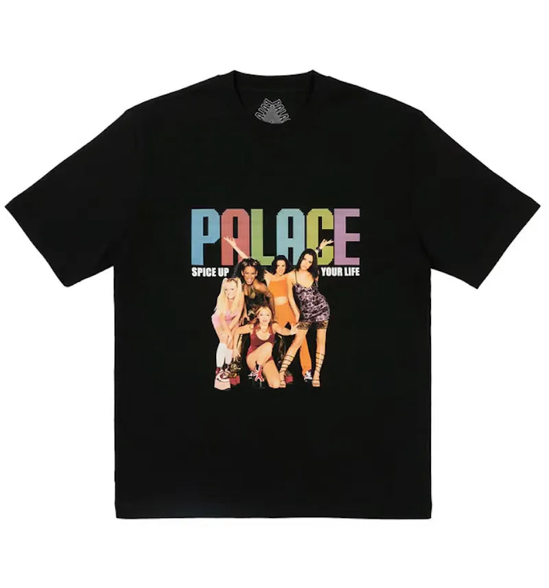 Palace Spice Girls T-Shirt Black - vue 360