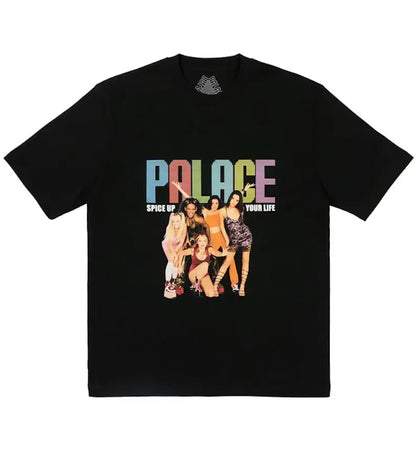 Palace Spice Girls T-Shirt Black - authentic Palace apparel