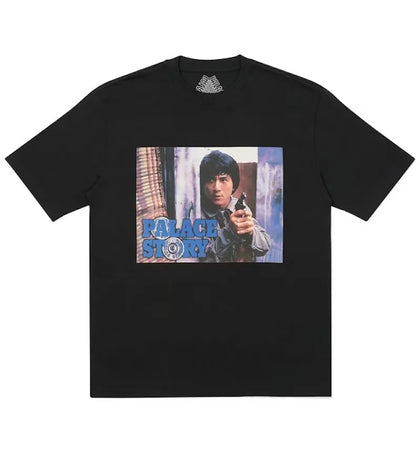 Palace Story T-Shirt Black - authentic Palace apparel