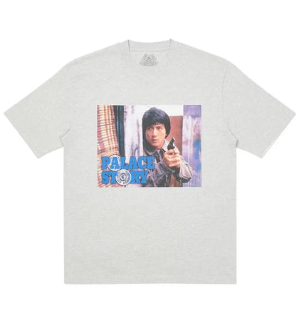 Palace Story T-Shirt Grey Marl - authentic Palace apparel