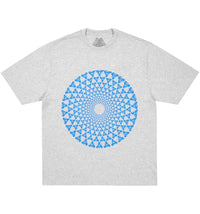 Palace Swirly T-Shirt Grey Marl