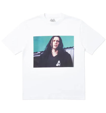 Palace Wise Up T-Shirt White - authentic Palace apparel