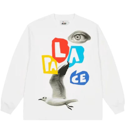 Palace x JCC+ Longsleeve White - authentic Palace product