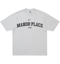 Palace x Nike Manor Place Shop T-shirt Grey Marl