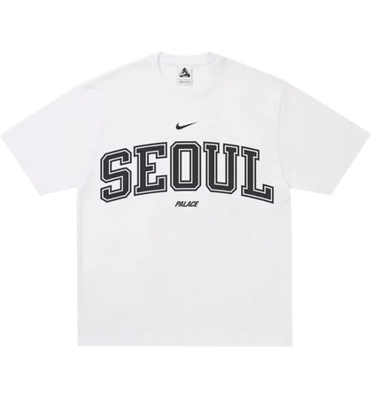 Palace x Nike Seoul Shop T-shirt White - authentic Palace apparel