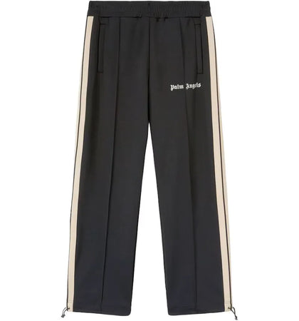 Palm Angels Loose Track Pants Black/Off White - authentic Palm Angels apparel