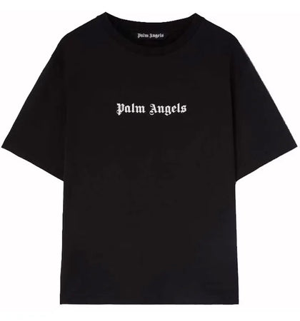 Palm Angels Slim Fit T-Shirt Black/White - authentic Palm Angels apparel