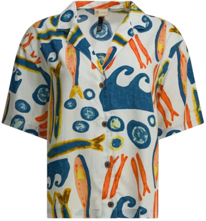 Patagonia Tidal Threads Shirt Beige - authentic Patagonia apparel