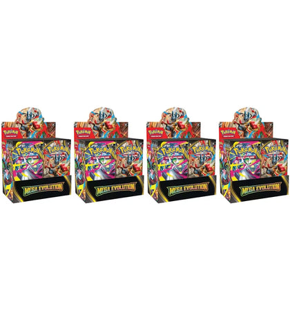 Pokémon Mega Evolution Base Set Booster Box (36 Boosters) 4x Lot - authentic Pokemon product