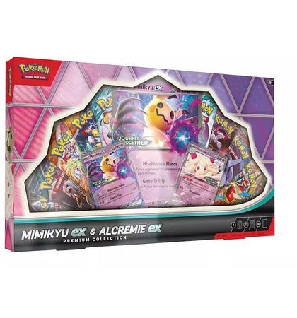 Pokémon Mimikyu ex & Alcremie ex Premium Collection - authentic Pokemon product