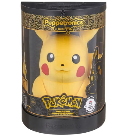 Pokemon Pikachu Puppetronic by RealFX Pokemon Centre Exlcusive Plsuh - authentic Pokemon product