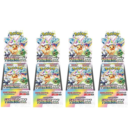 Pokémon Scarlet & Violet Terastal Festival ex SV8A Booster Box (Japanese) 4x Lot - authentic Pokemon product
