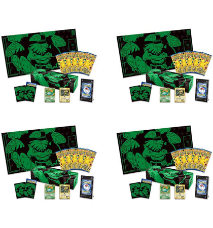 Pokémon TCG 25th Anniversary Collection Venusaur Box (Traditional Chinese) 4x Lot - authentic Pokemon product