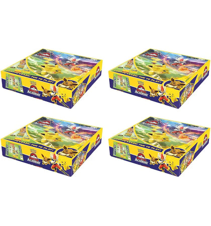 Pokémon TCG Battle Academy Box (2022) 4x Lot - authentic Pokemon product