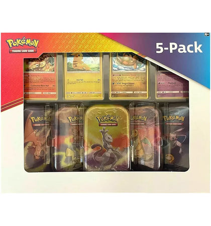 Pokémon TCG Kanto Power Mini Tin Collection Costco Exclusive Box Set (Canada Version) - authentic Pokemon product