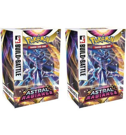 Pokémon TCG Sword & Shield Astral Radiance Build and Battle Box 2x Lot - authentic Pokemon product