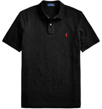 Polo Ralph Lauren Boys Short Sleeve Basic Mesh Polo Black