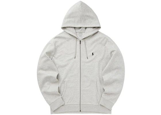 Polo Ralph Lauren Double Knit Zip-Up Hoodie Light Sport Heather/Navy sneakers - authentic Polo Ralph Lauren shoes