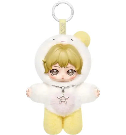 Pop Mart aespa Fluffy Club Series Fluffy MUNGTAENGI - WINTER VER. Vinyl Plush Doll Pendant - authentic Pop Mart product
