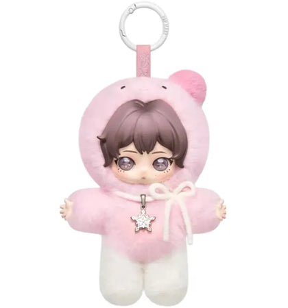 Pop Mart aespa Fluffy Club Series Jelly MUNGTAENGI - WINTER VER. Secret Edition Vinyl Plush Doll Pendant - authentic Pop M...